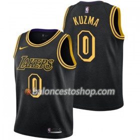 Camiseta Hombre NBA Los Angeles Lakers Kyle Kuzma 0 Nike City Edition Swingman